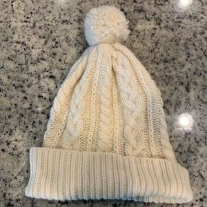 Slouchy mens All Saints pom beanie